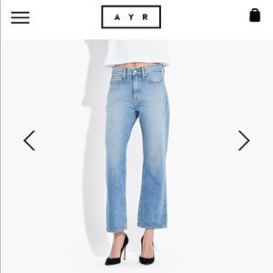 Brand new never worn AYR The Empire Jeans